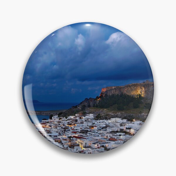 Item preview, Night falling in Lindos - Rhodes island designed and sold by Hercules Milas.