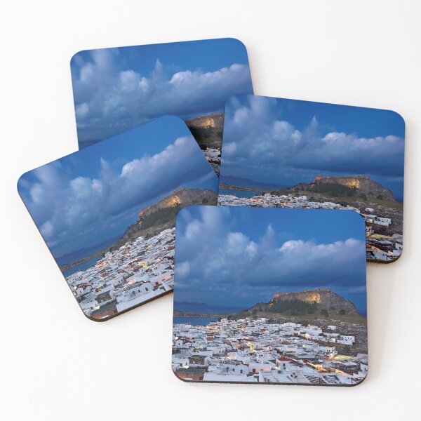 Item preview, Night falling in Lindos - Rhodes island designed and sold by Hercules Milas.