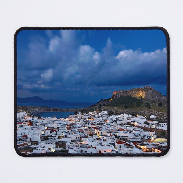 Item preview, Night falling in Lindos - Rhodes island designed and sold by Hercules Milas.