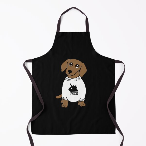 Item preview, Cute Dachshund Sausage Dog with Psycho Cat Jumper designed and sold by Scat the cat.