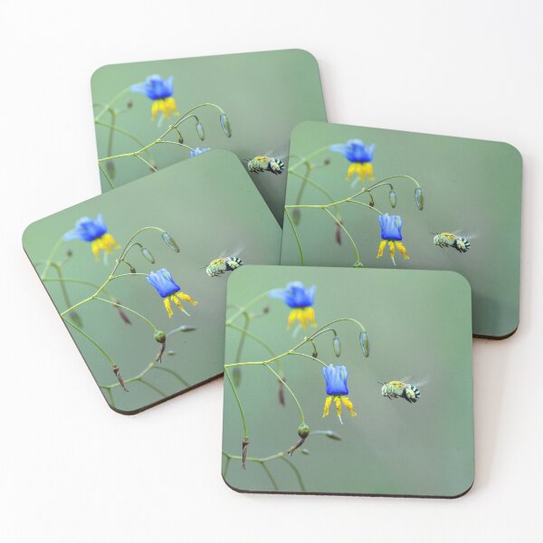 Item preview, Blue Banded Bee and Dianella Revoluta designed and sold by cschester4.