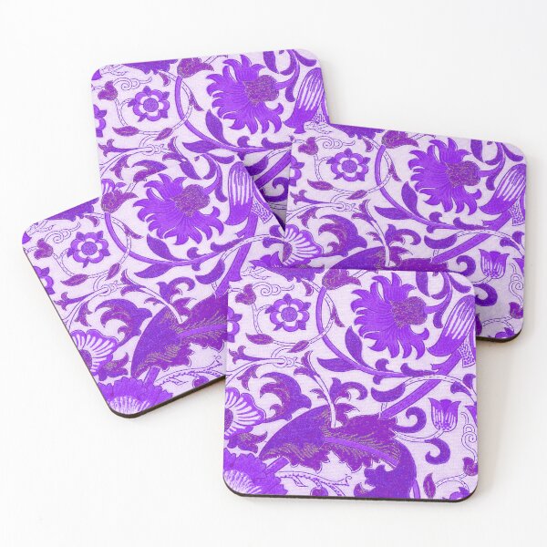 Item preview, Purple Floral Lodden Pattern designed and sold by fowons.