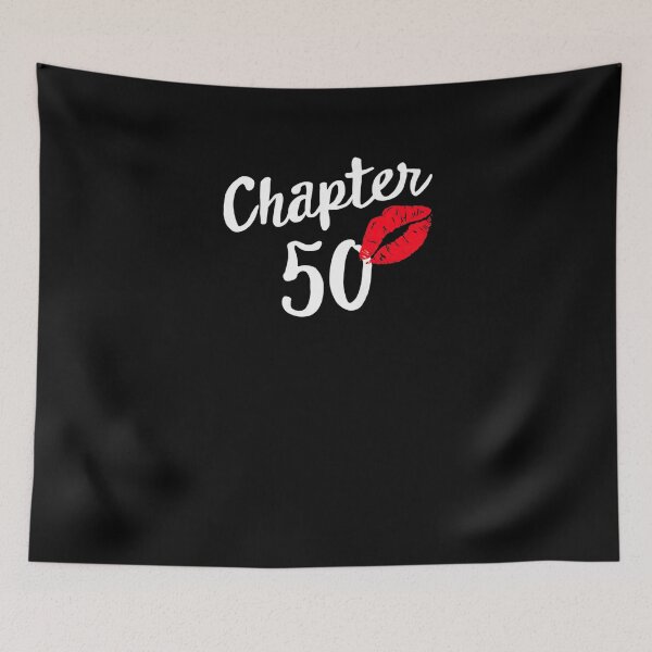 Item preview, Womens Chapter 50 Happy Bday 50th Years Old Birthday Kiss Mark Premium T Shirt designed and sold by MartaCuevas3.