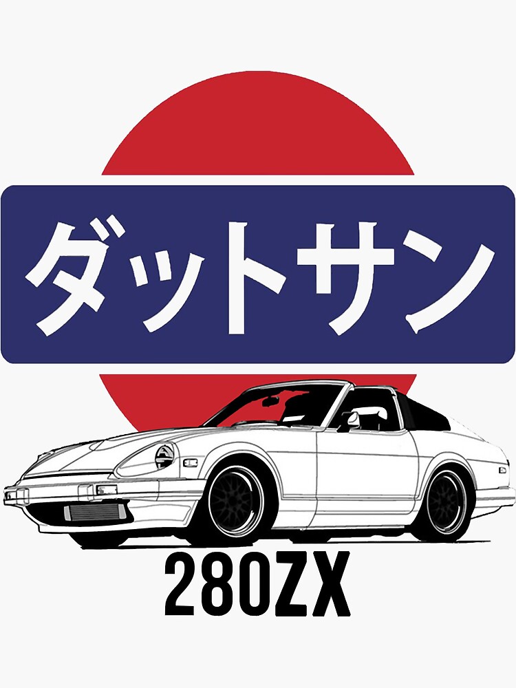 Datsun 280ZX Logo Print Classic
