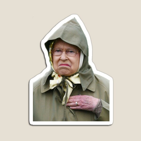 The Queen Disapproves Magnet