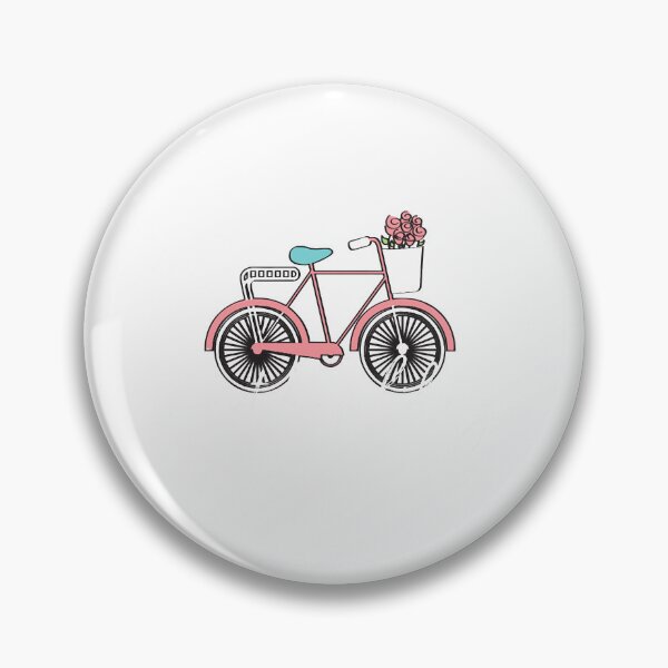 Item preview, Just Keep Biking  Pink Vintage Bicycle  designed and sold by buihoanghai109.