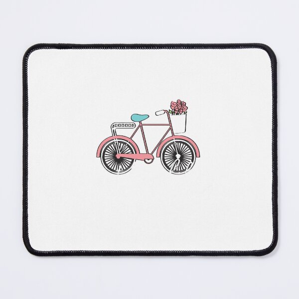 Item preview, Just Keep Biking Pink Vintage Bicycle designed and sold by buihoanghai109.