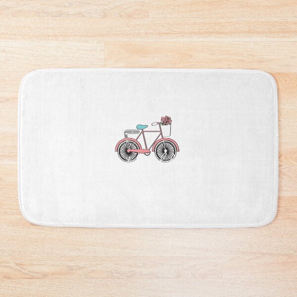 Item preview, Just Keep Biking  Pink Vintage Bicycle  designed and sold by buihoanghai109.