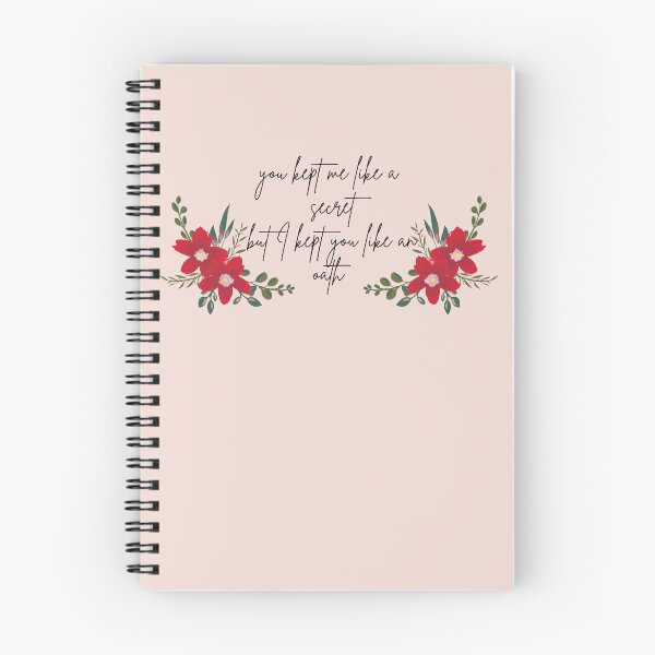 Item preview, You Kept Me Like A Secret But I Kept You Like An Oath/ Taylor Swift designed and sold by kindtoearth.