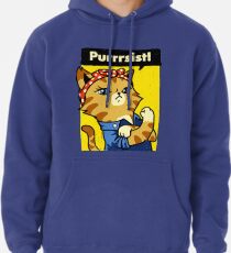 Sudadera con capucha Purrrsist!