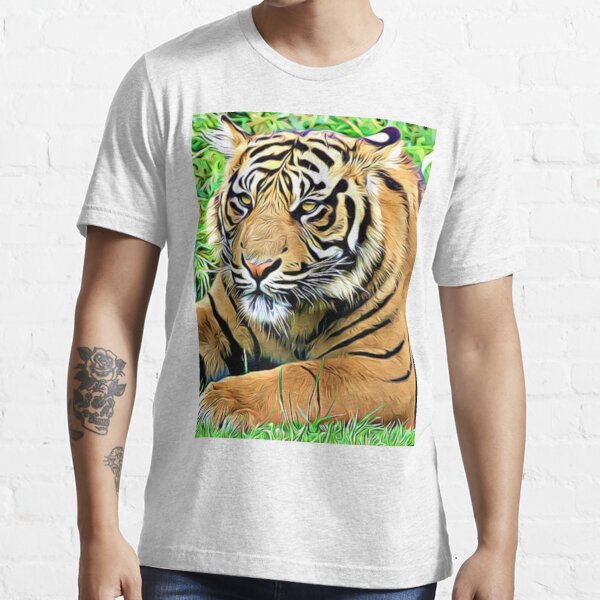 'Bengal Tiger white' Men's T-Shirt | Spreadshirt