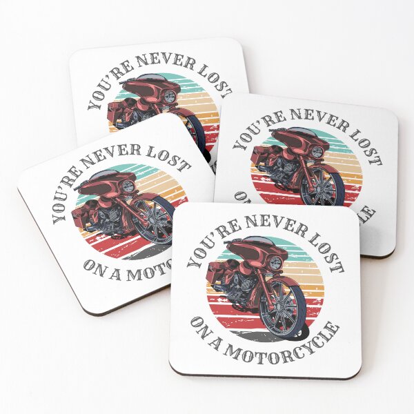 Item preview, You're never lost on a motorcycle, Biker life, Bikers designed and sold by Lekrock.