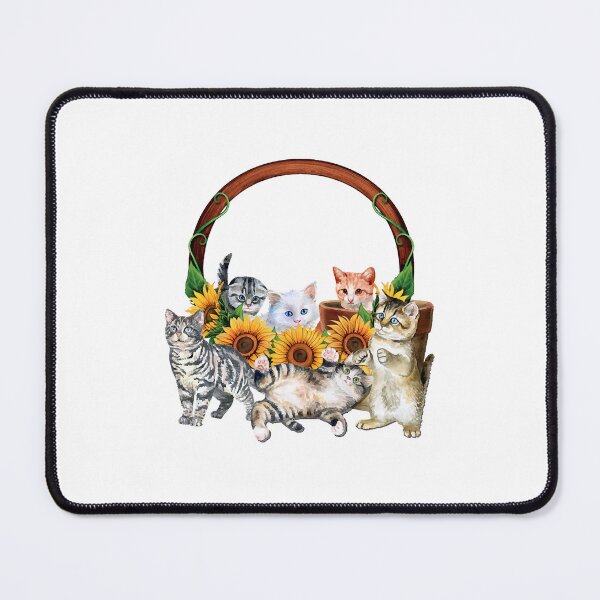 Item preview, Kittens Sunflowers  designed and sold by buihoanghai109.