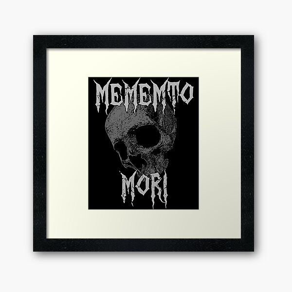Artikel-Vorschau von Memento Mori Schädel, designt und verkauft von IhenadoSanco.