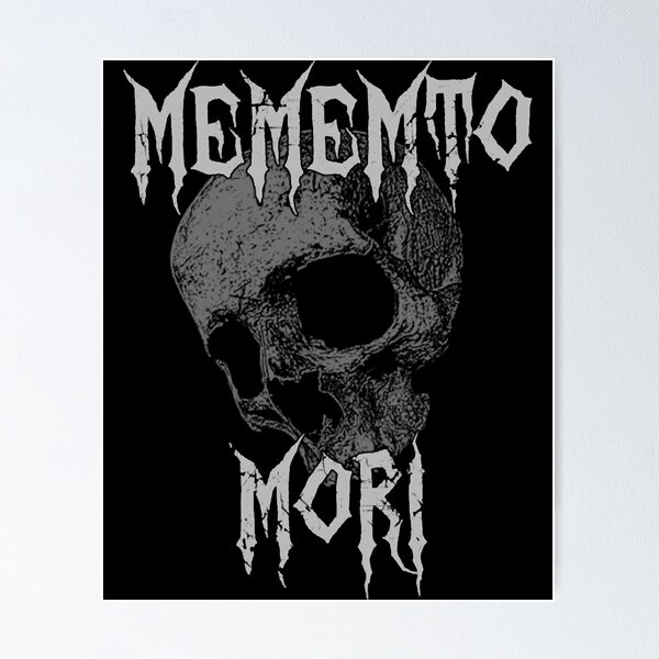 Artikel-Vorschau von Memento Mori Schädel, designt und verkauft von IhenadoSanco.