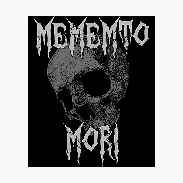 Artikel-Vorschau von Memento Mori Schädel, designt und verkauft von IhenadoSanco.