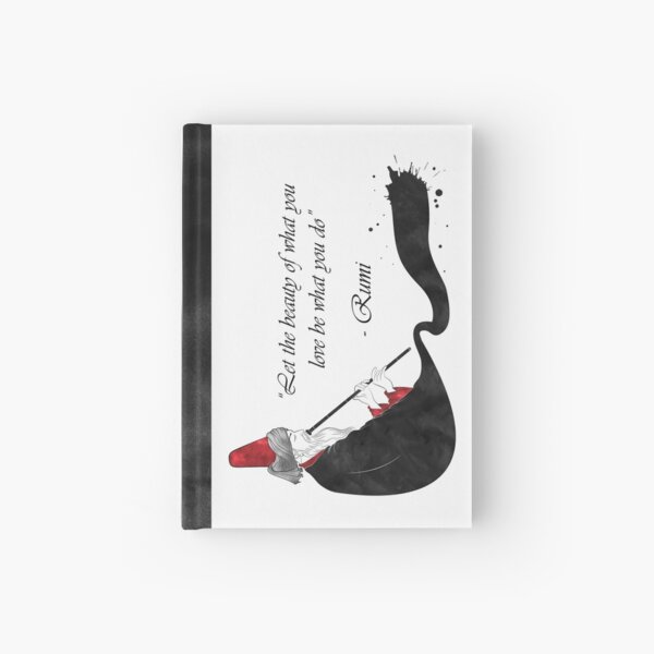 Rumi Quote Hardcover Journal