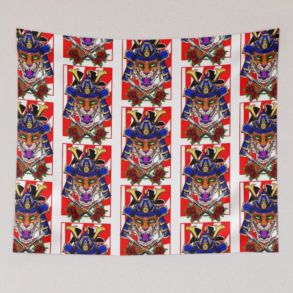Item preview, Samurai Fox   Blue Kabuto  designed and sold by nduc332.