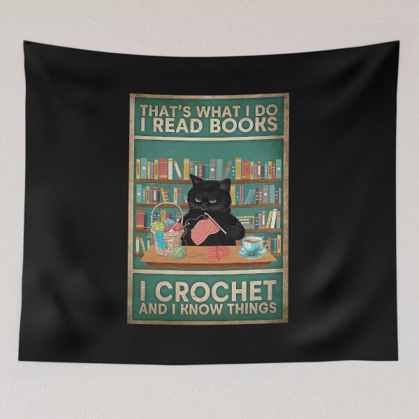 Item preview, Book Read Crochet that's what i do i read books i crochet and i know things designed and sold by KinstleHawa.