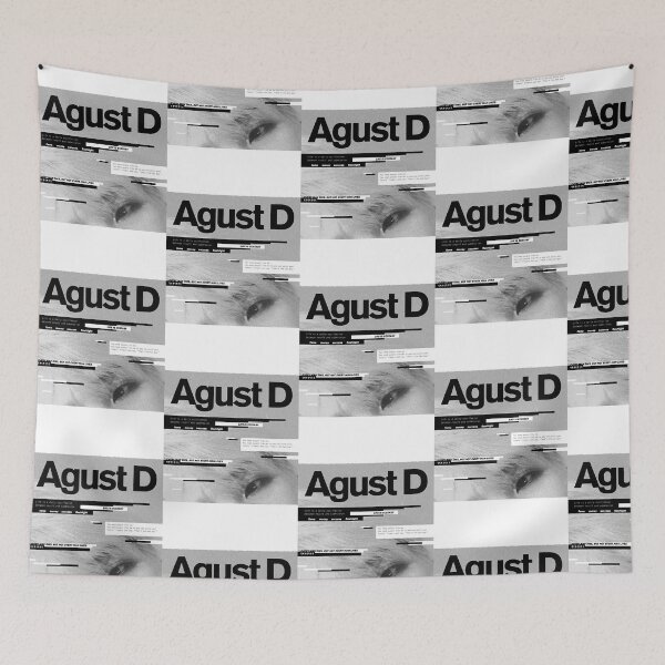 Item preview, Agust D Agust D Mixtape Cover  designed and sold by rongkien37723.