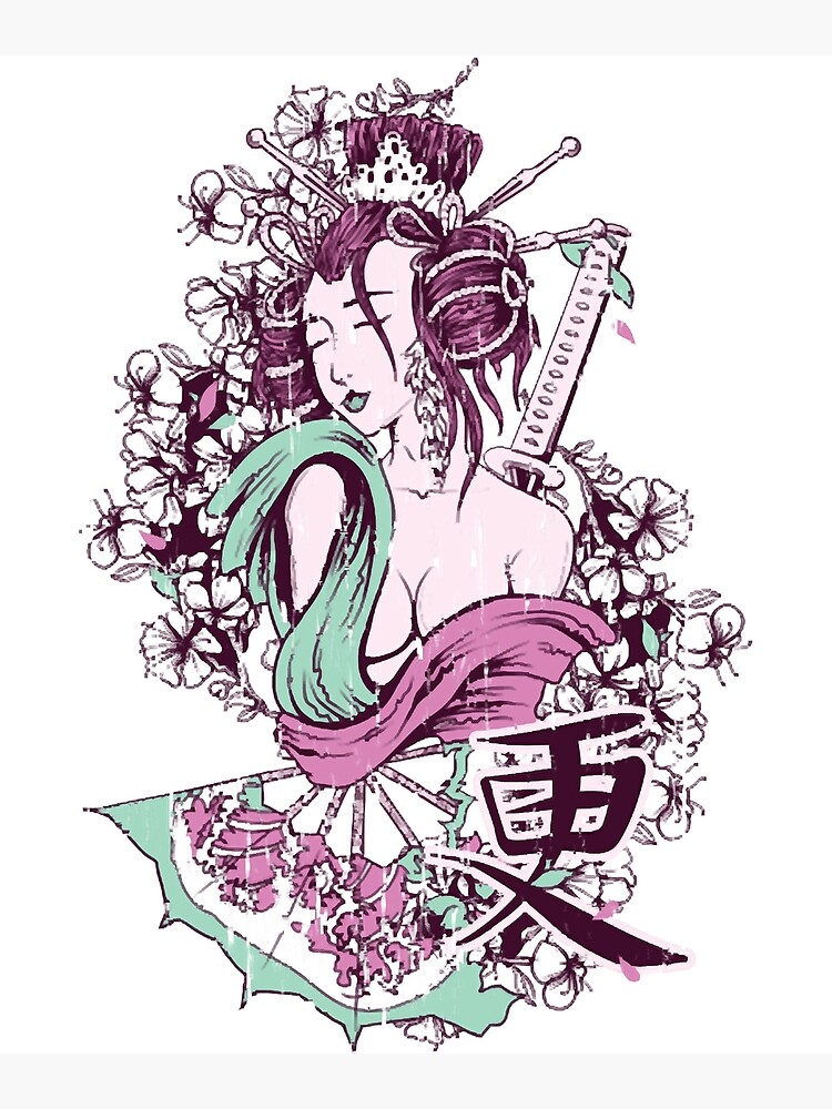 Sexy Japanese Girl Poster By Ihenadosanco Redbubble