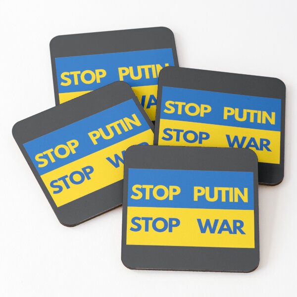 Item preview, Stop Putin Stop War, Stop War, Stop Russia, Russia is an occupier, Russia is an occupant, I stand wi designed and sold by AdrianDiamonda.