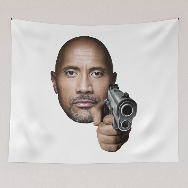 Item preview, Dwayne “The Glock” Johnson Retro designed and sold by CaSousa1809.