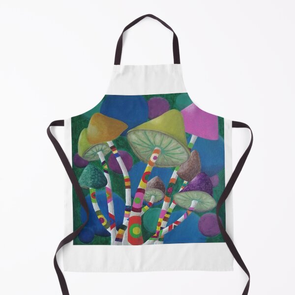 Item preview, Mushrooms abstract designed and sold by Sandra  Steinke.