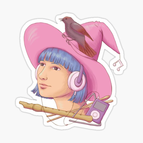 Music Witch Sticker