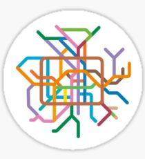 Mini Metros - Berlin, Germany Sticker