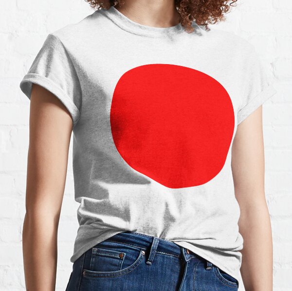 RED, DOT, CIRCLE, SPOT, RING, SPORT, TEAM. Classic T-Shirt