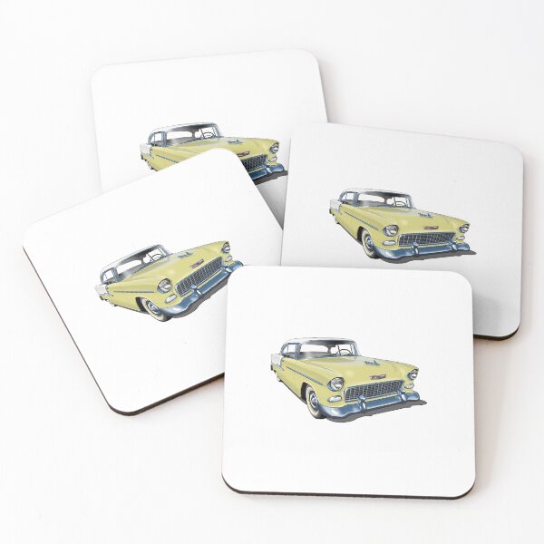 Item preview, 1955 Chevrolet in yellow  designed and sold by athinh703.