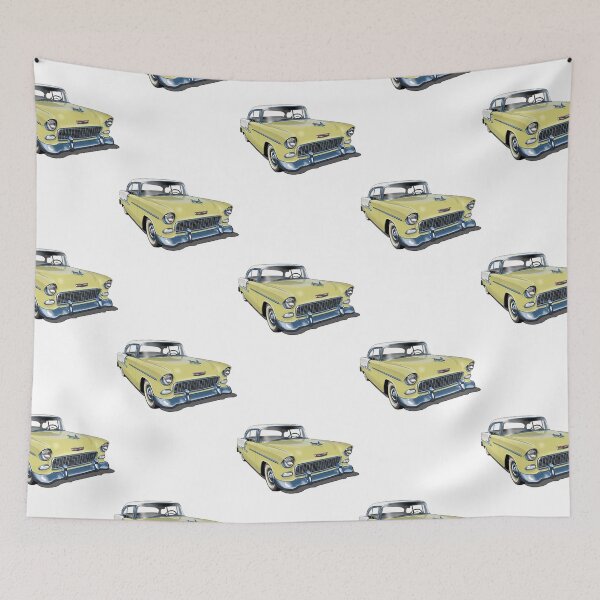 Item preview, 1955 Chevrolet in yellow  designed and sold by athinh703.