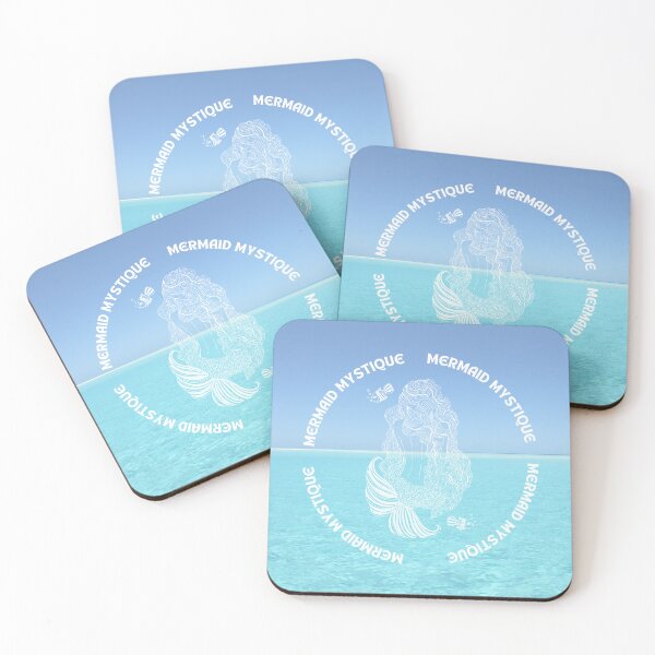 Item preview, Mermaid Mystique | White Text | Soul Entity | Peace Loving Mermaid designed and sold by FrequencyV.
