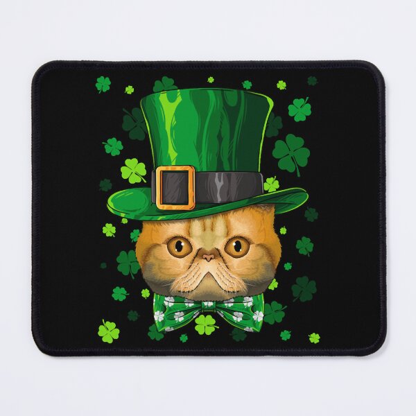 Item preview, Exotic Shorthair St Patricks Day Cat Leprechaun Ha designed and sold by LeonatBiader.