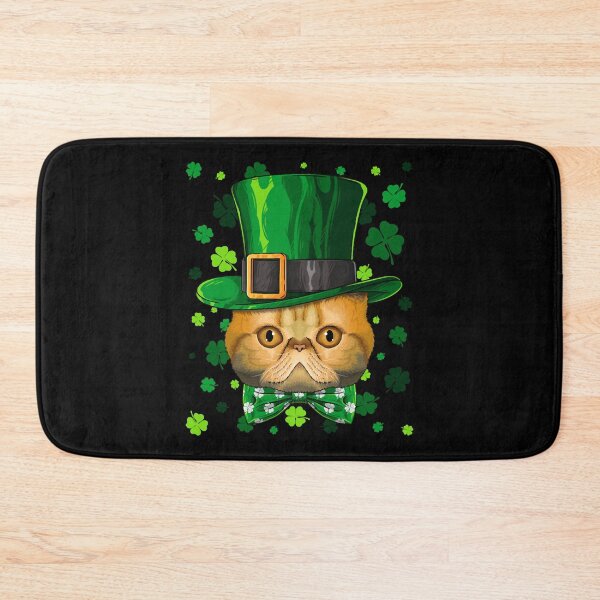 Item preview, Exotic Shorthair St Patricks Day Cat Leprechaun Ha designed and sold by LeonatBiader.