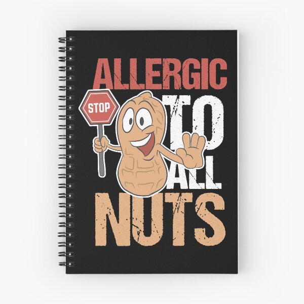 Item preview, Nuts Allergy Allergic To All Nuts Birthday Gift designed and sold by LeonatBiader.