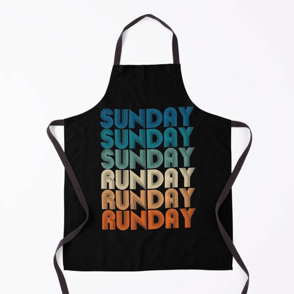 Item preview, Sunday Runday - Vintage Retro Fitness Training designed and sold by LeonatBiader.