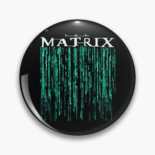 Item preview, The Matrix Movie Code Logo designed and sold by LeonatBiader.