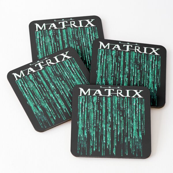Item preview, The Matrix Movie Code Logo designed and sold by LeonatBiader.
