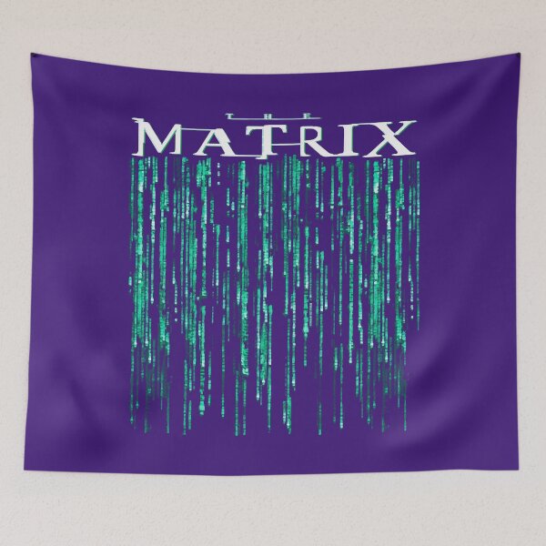 Item preview, The Matrix Movie Code Logo designed and sold by LeonatBiader.