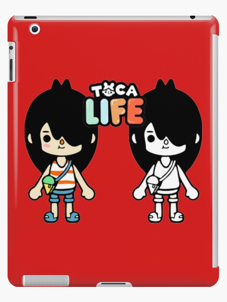toca boca and gacha life | iPad Case & Skin