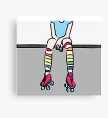 Skater Girl Canvas Print