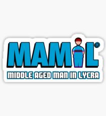 MAMIL - Middle Aged Man In Lycra Sticker