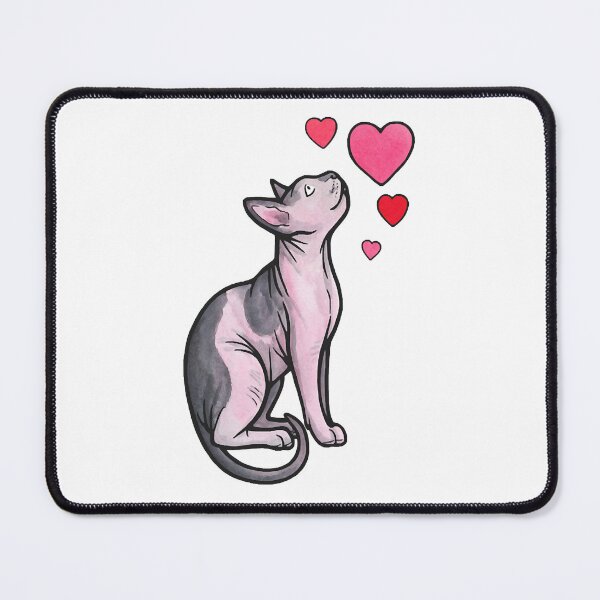 Item preview, Sphynx cat love designed and sold by rongkien37723.