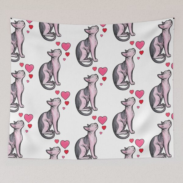 Item preview, Sphynx cat love  designed and sold by rongkien37723.