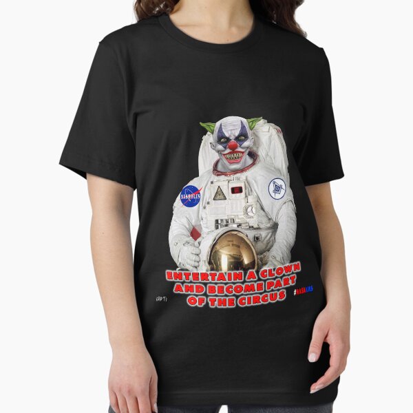 Item preview, NASA Lies Clown designed and sold by ODDTV.