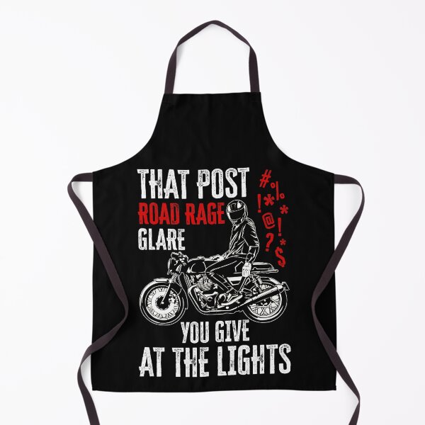 Item preview, Post Road Rage Glare Funny Biker Beef Graphic designed and sold by GO SHIRT-TEE.