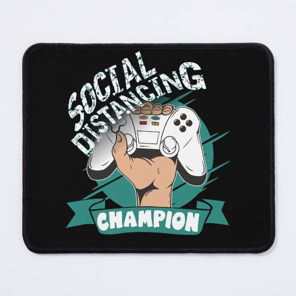 Item preview, Gamer Social Distancing Funny Zocker Saying designed and sold by Merchandiser099.