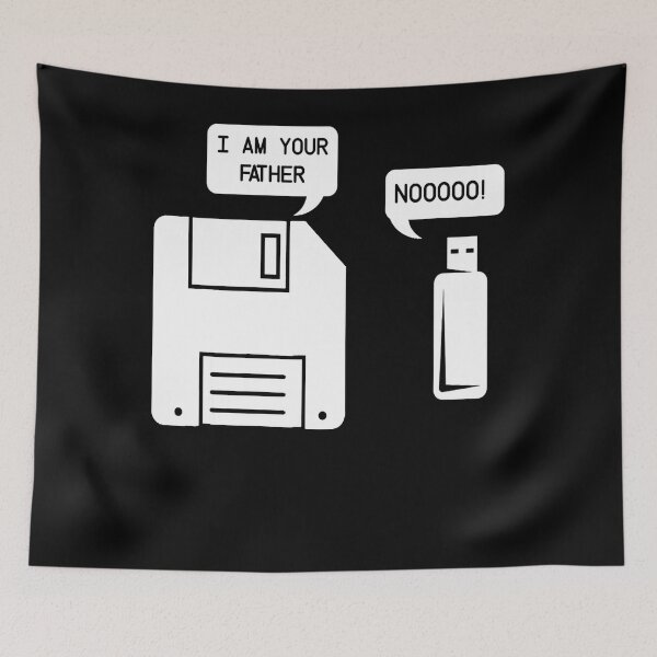 Item preview, USB Floppy Disk I am Your Father Geek  designed and sold by Alice12Trainorx.